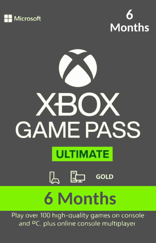 XGPUltimate_6 Xbox Game Pass Ultimate - 6 Months Key - Special Deal